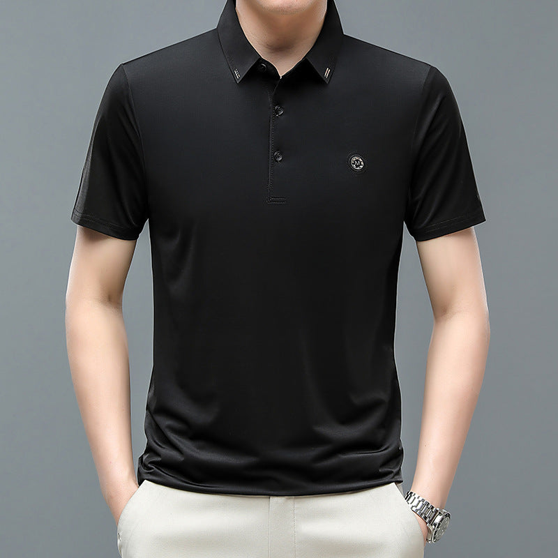 Men's Summer Short Sleeve Polo Shirt - Quick Dry Workwear