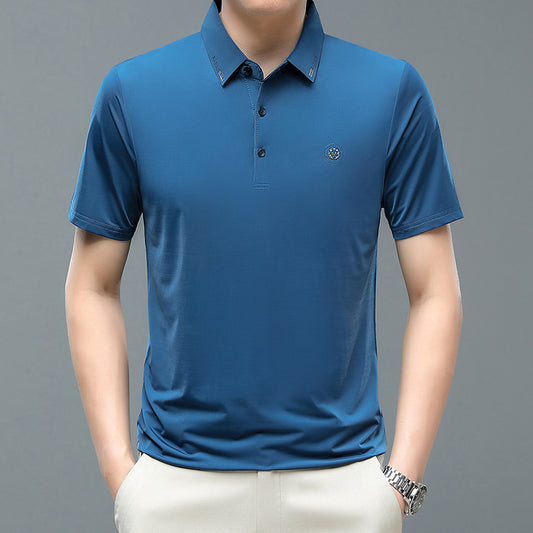 Men's Summer Short Sleeve Polo Shirt - Quick Dry Workwear