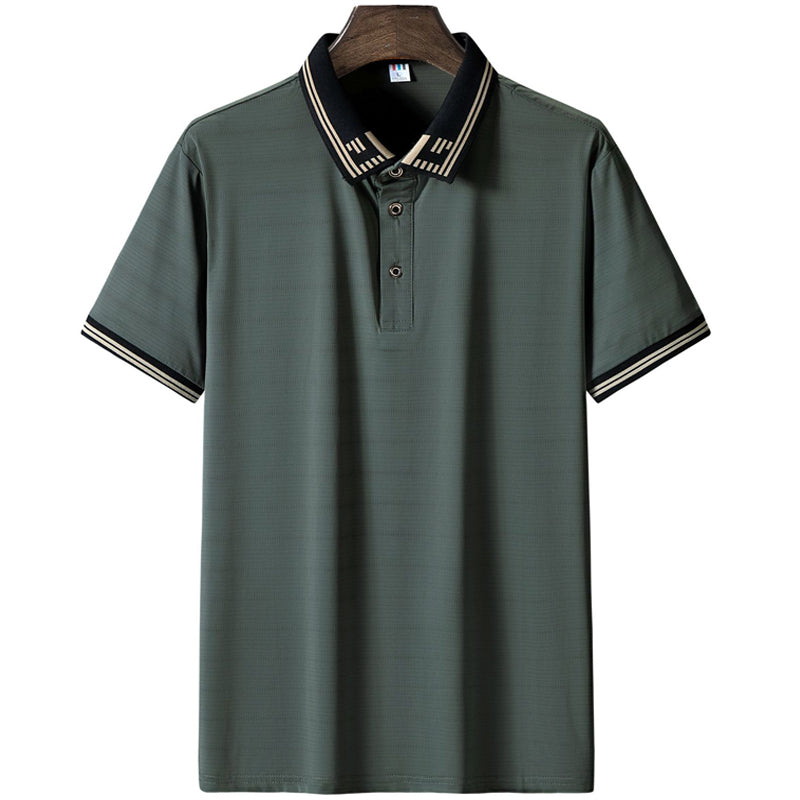 Men's Loose Breathable Quick Drying Polo Shirt