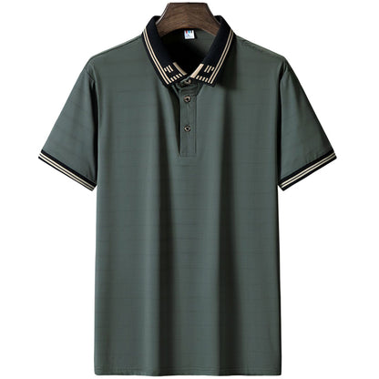 Men's Loose Breathable Quick Drying Polo Shirt