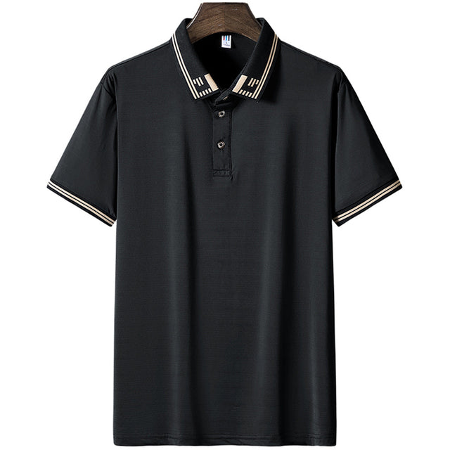 Men's Loose Breathable Quick Drying Polo Shirt