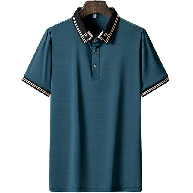 Men's Loose Breathable Quick Drying Polo Shirt